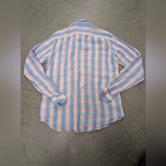 *Faherty Long Sleeve Button Down, Small - Picture 3 of 7